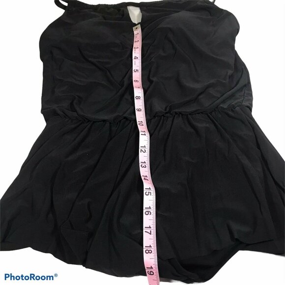 Aqua Green Womens Size Small Swim Dress Black New With Tags - Picture 10 of 11